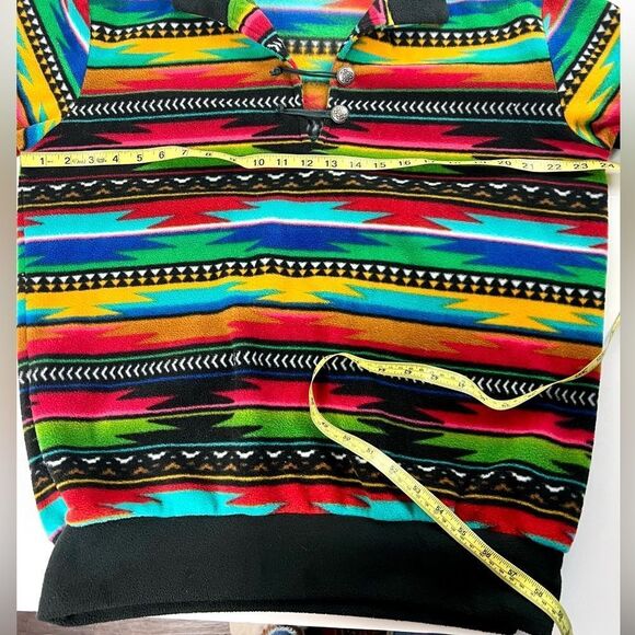 Western Wits Unisex Northern Lights/Aztec Pullover Sweater - Picture 6 of 8